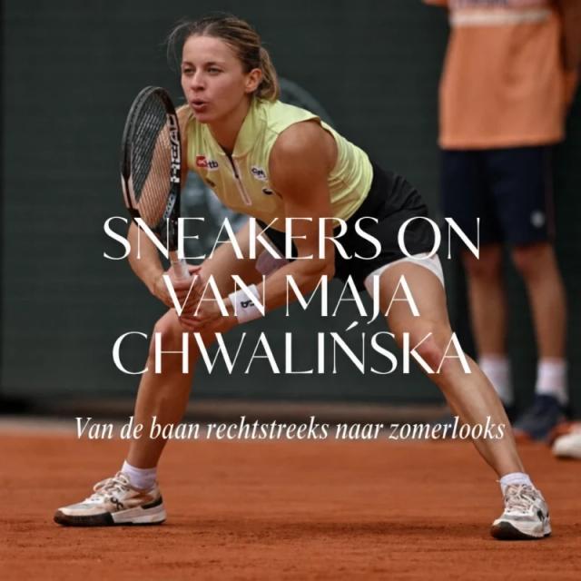 In deze sneakers zorgde Maja Chwalińska voor sensatie op de baan. On-sneakers zouden weleens de hit van de zomer van 2026 kunnen worden In deze sneakers zorgde Maja Chwalińska voor sensatie op de baan. On-sneakers zouden weleens de hit van de zomer van 2026 kunnen worden